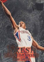 1996 Metal #236 Allen Iverson Precious Metal Basketball Card