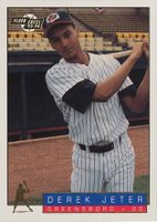 1993 Fleer Excel #106 Derek Jeter Baseball Card