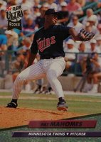 1992 Ultra #398 Pat Mahomes Baseball Card