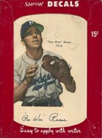 1952 Star-Cal Decals Type 1 #79-B Pee Wee Reese Baseball Card