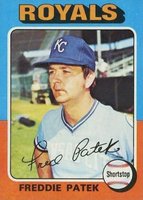 1975 Topps #48 Freddie Patek Baseball Card