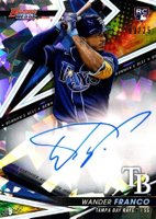 2022 Bowman's Best Best of 2022 Autographs #B22WF Wander Franco Atomic Refractor Baseball Card