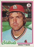 1978 Topps #111 Mike Tyson Baseball Card