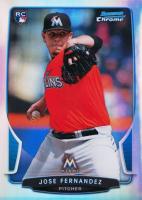 2013 Bowman Chrome #103 Jose Fernandez Refractor Baseball Card