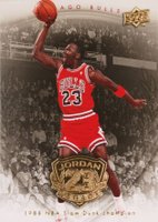 2009 Upper Deck Jordan Legacy Gold #32 Michael Jordan Basketball Card