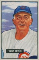 1951 Bowman #282 Frank Frisch Baseball Card