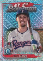 2024 Bowman Chrome Mega Box My 1st Bowman #7 Evan Carter Baseball Card