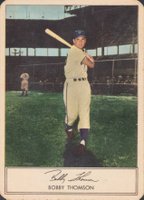 1953 Stahl-Meyer Franks # Bobby Thomson Baseball Card