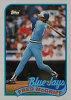 1989 Topps #745 Fred McGriff Baseball Card