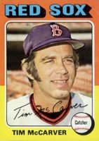 1975 Topps Mini #586 Tim McCarver Baseball Card