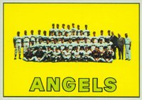 1967 Topps #327 California Angels Baseball Card