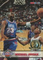 1993 Hoops #257 Michael Jordan 5th Anniversary Basketball Card