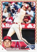 2023 Topps Complete Set #600 Shohei Ohtani Gold Star Baseball Card