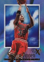 1996 Skybox E-X2000 #10 Scottie Pippen Basketball Card