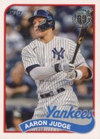 2024 Topps 1989 Topps Baseball #89B31 Aaron Judge Baseball Card