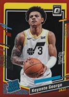 2023 Panini Donruss Optic #223 Keyonte George Red Basketball Card