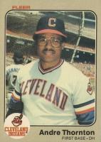 1983 Fleer #421 Andre Thornton Baseball Card