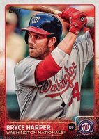 2015 Topps #207 Bryce Harper Batting Baseball Card