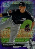 2017 Bowman Chrome Prospects #BCP235 Michael Kopech Purple Shimmer Baseball Card