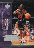 1998 Upper Deck Aerodynamics #A1 Michael Jordan Silver Basketball Card