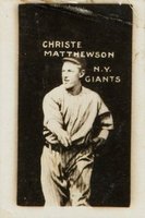 1921 Self-Developing Strip Card  # Christy Mathewson Baseball Card