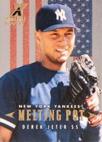 1997 Pinnacle X-Press Melting Pot #19 Derek Jeter Baseball Card