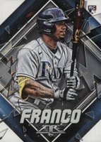 2022 Topps Fire #128 Wander Franco Baseball Card