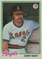 1978 Topps #478 Jerry Remy Baseball Card