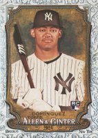 2024 Topps Allen & Ginter #31 Jasson Dominguez Foil Filigree Baseball Card