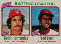 1980 Topps #201 Batting Leaders Baseball Card