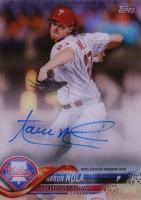 2018 Topps Clearly Authentic #AN Aaron Nola Autograph Baseball Card