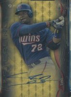 2014 Bowman Sterling Prospects Autograph #MS Miguel Sano Superfractor Baseball Card
