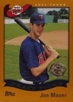 2002 Topps #622 Joe Mauer Home Team Advantage Baseball Card