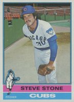 1976 Topps #378 Steve Stone Baseball Card