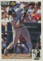 1994 Collector's Choice #500 Frank Thomas Silver Signature Baseball Card