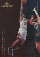 1999 Upper Deck MVP Jordan MVP Moments #MJ12 Michael Jordan Basketball Card