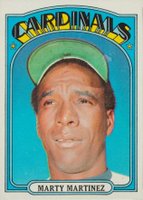 1972 Topps #336 Marty Martinez Baseball Card