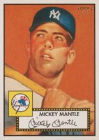 2006 Topps 1952 #311 Mickey Mantle Orange Baseball Card