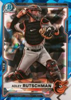 2021 Bowman Draft Chrome Sapphire Edition #BDC31 Adley Rutschman Baseball Card