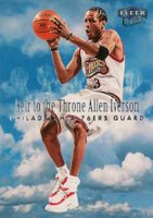 1999 Ultra Heir to Throne #1 Allen Iverson Basketball Card