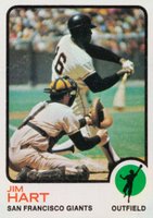 1973 Topps #538 Jim Hart Baseball Card
