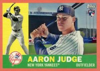 2017 Topps Archives #62 Aaron Judge Peach Baseball Card