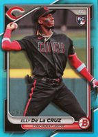 2024 Bowman #22 Elly de La Cruz Sky Blue Baseball Card