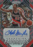2023 Panini Prizm Franchise Favorites Signatures #FFDRE Clyde Drexler Snakeskin Basketball Card