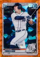 2020 Bowman Draft Chrome Sapphire Edition #BD121 Spencer Torkelson Orange Baseball Card