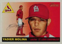 2004 Topps Heritage  #355 Yadier Molina Baseball Card