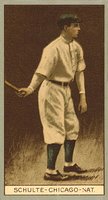 1912 Brown Backgrounds Broadleaf #163 Wildfire Schulte Baseball Card