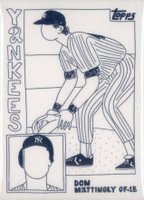 2020 Topps Project 2020 #155 Don Mattingly/Fucci Baseball Card