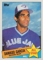 1985 Topps #702 Damaso Garcia Baseball Card