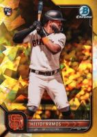 2022 Bowman Chrome Sapphire Edition #96 Heliot Ramos Yellow Baseball Card